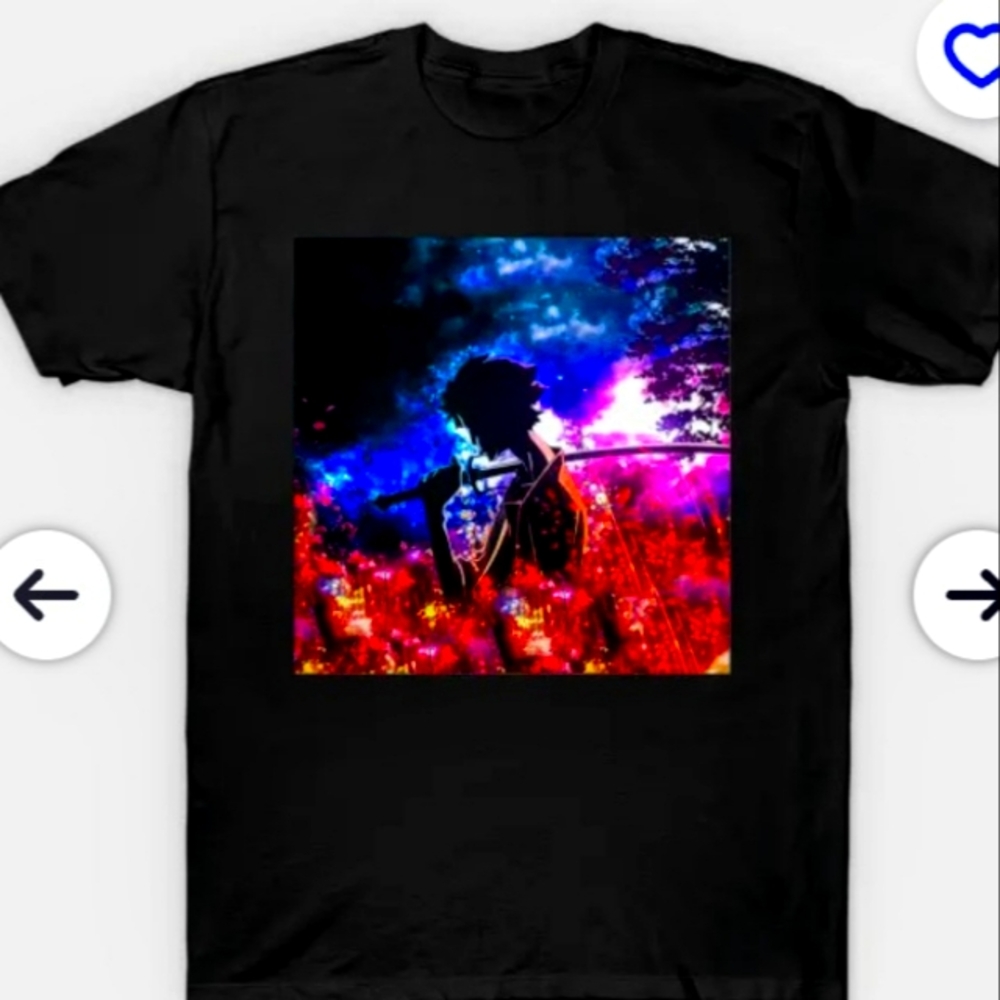 *NEW* SAMURAI CHAMPLOO TEE:  Samurai Champloo Sky Colors Mugen T-Shirt